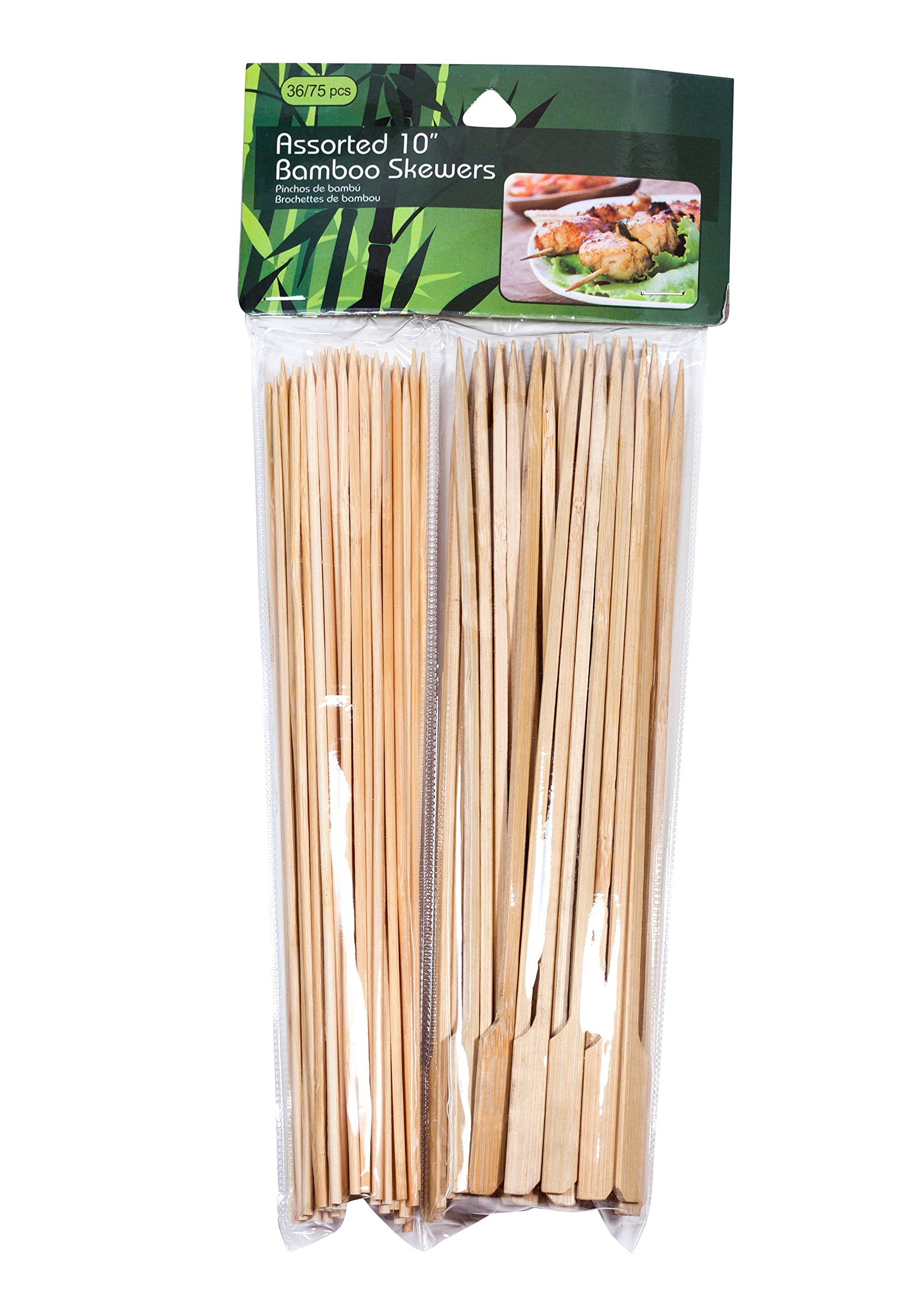 Jacent Brite Concepts, 10 Inch Bamboo Skewer Assortment
