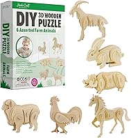 Vista 10 de Hands Craft - Juego de rompecabezas de madera 3D