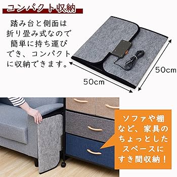 Amazon | [山善] パネルヒーター デスクヒーター 足元ヒーター
