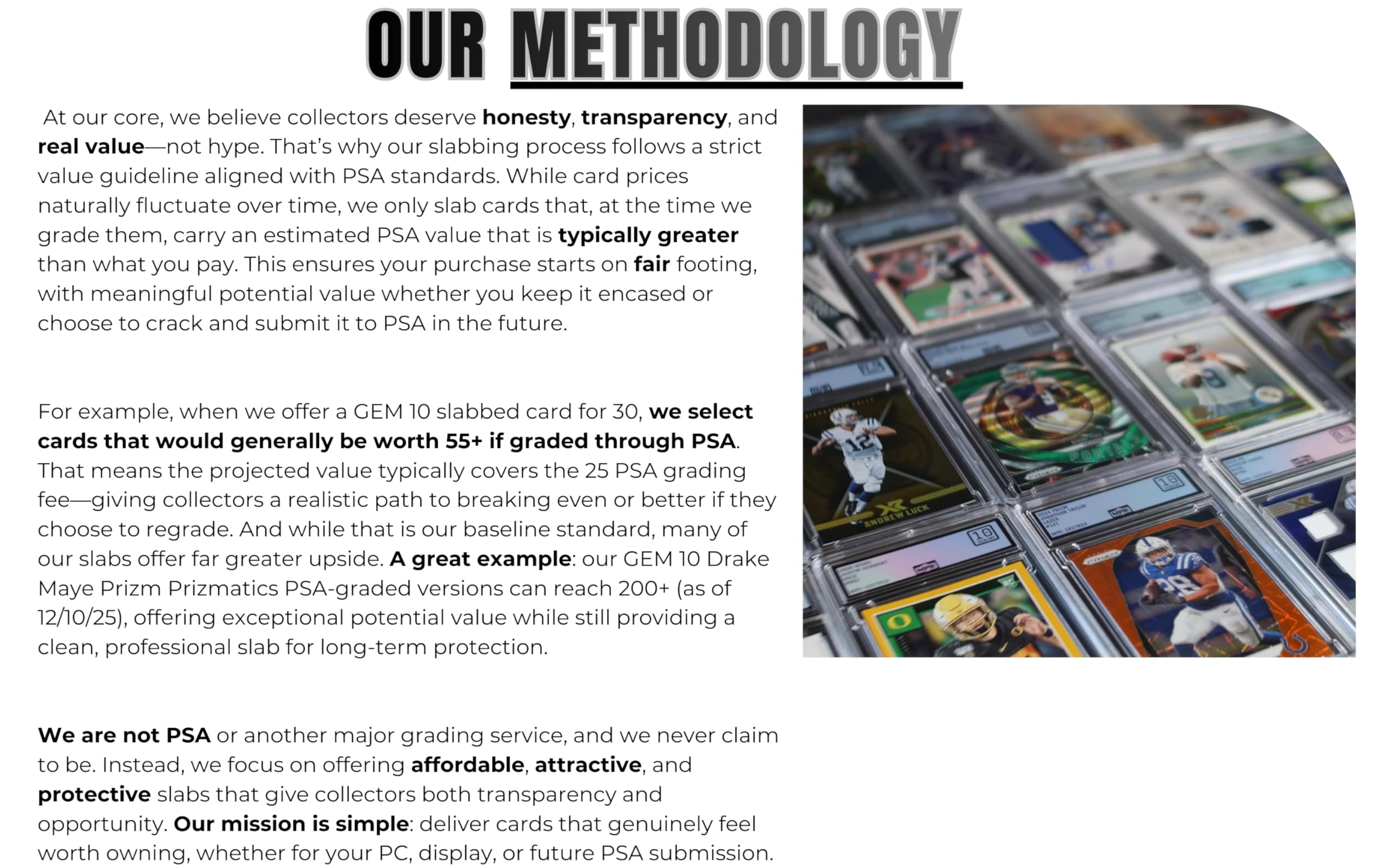 Amazon.com: Graded Mystery Football Card | MPE Graded Football Card