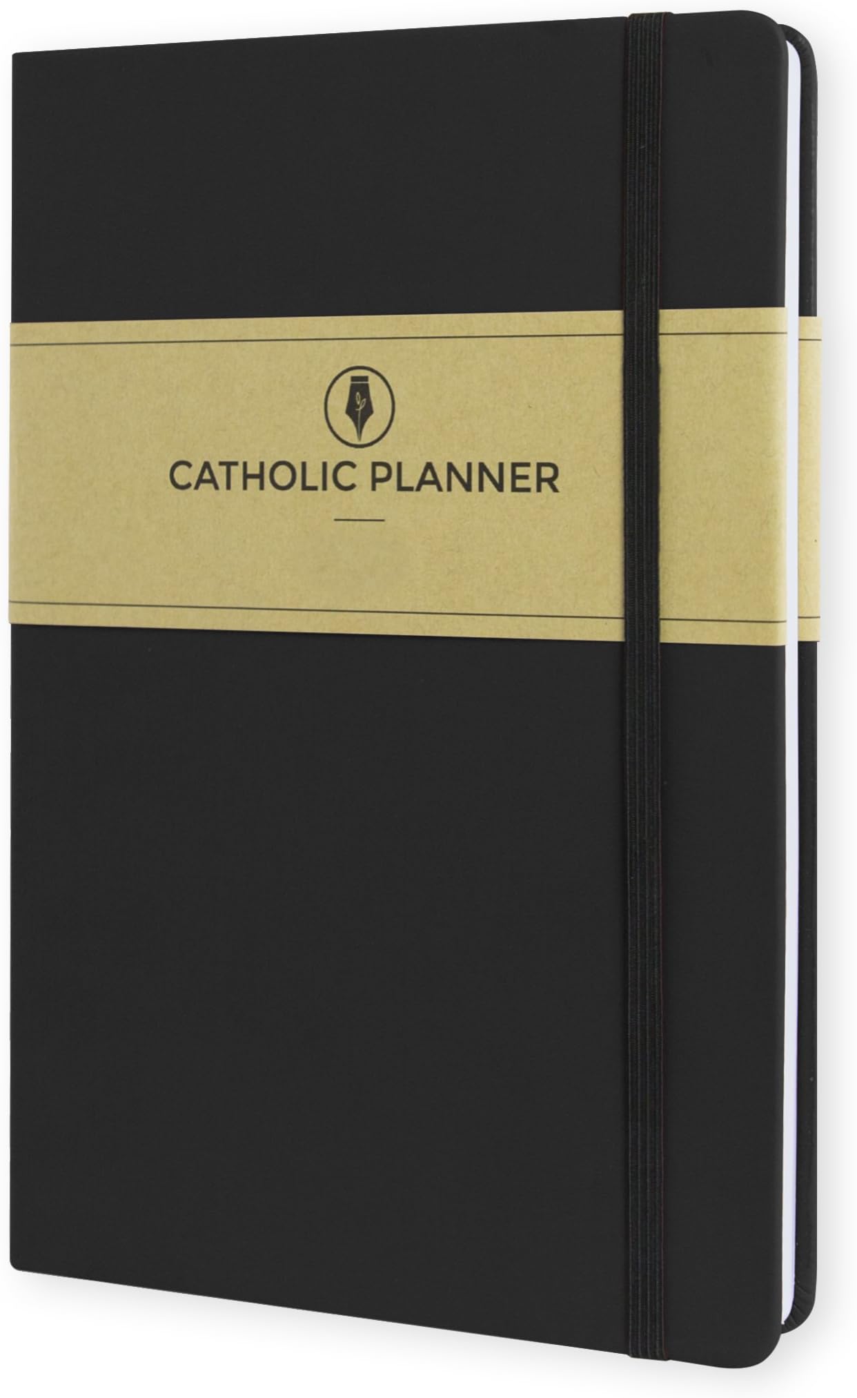 Catholic Planner: Academic and Faith Tool, Organizer, Prayer Journal + Agenda for Students | Weekly - Monthly - Yearly Calendar | Softcover (5.5" x 8.5", 2017-2018 Black)