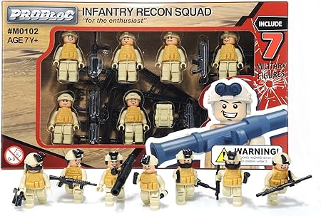 Amazon ミリタリーミニフィギュア Military Mini Figure 偵察隊7人セット Infantry Recon Squad M0102 フィギュア ドール 通販 Amazon ミリタリーミニフィギュア Military Mini Figure 偵察隊7人セット Infantry Recon Squad M0102 フィギュア ドール 通販