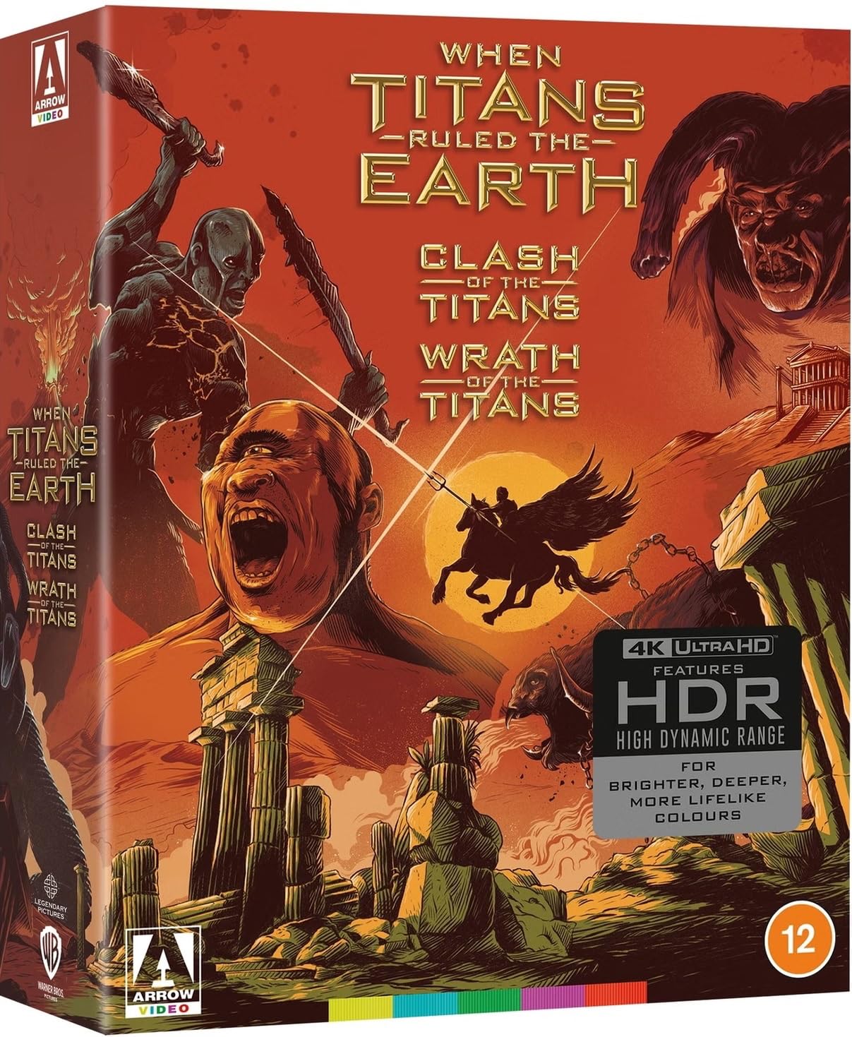 Clash Of The Titans / Wrath Of The Titans Limited - 2 Movie Collection Box Set [4K UHD, Limited Edition]
