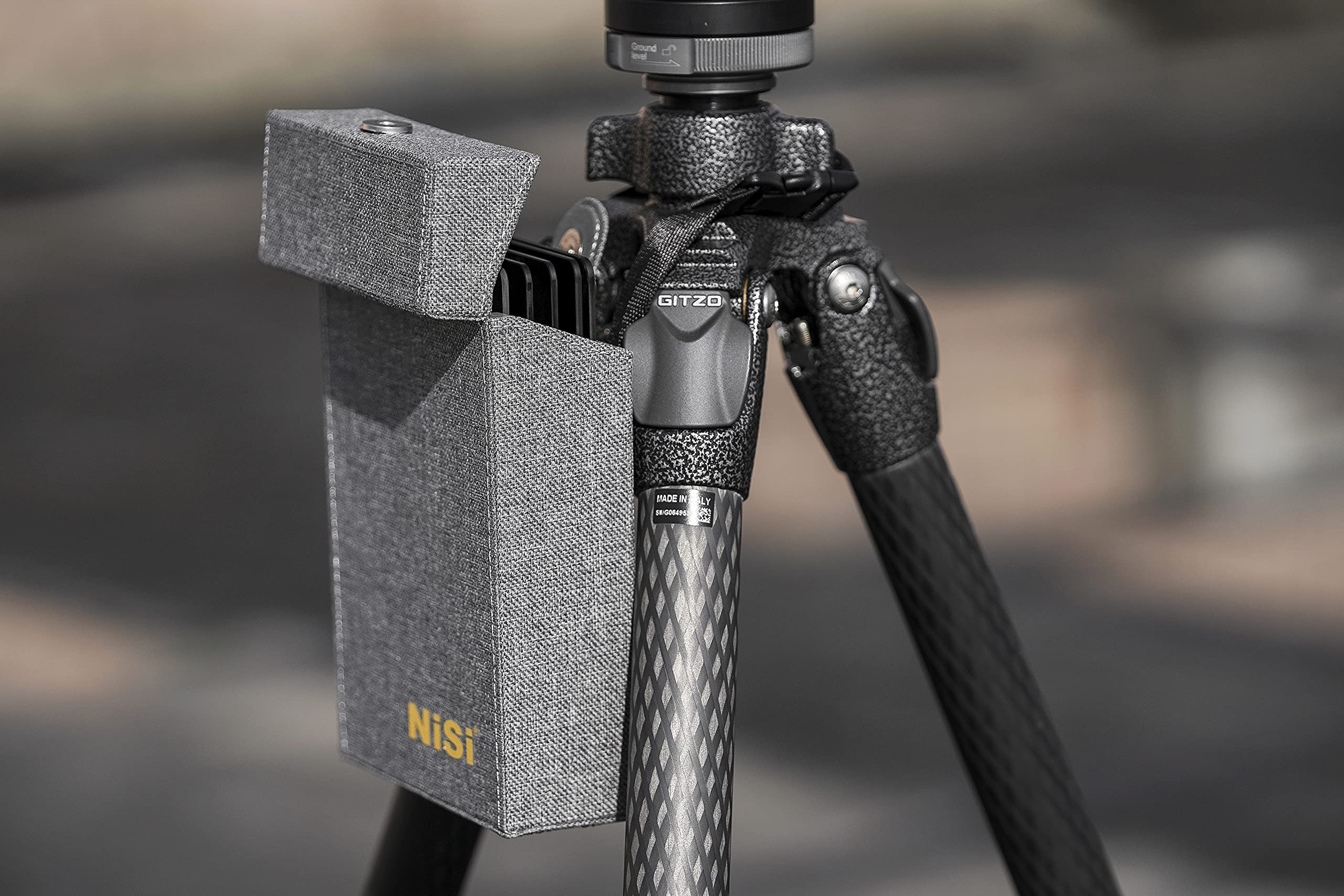 NiSi Filterbeutel, grau, 100mm Filter Case III, Modern