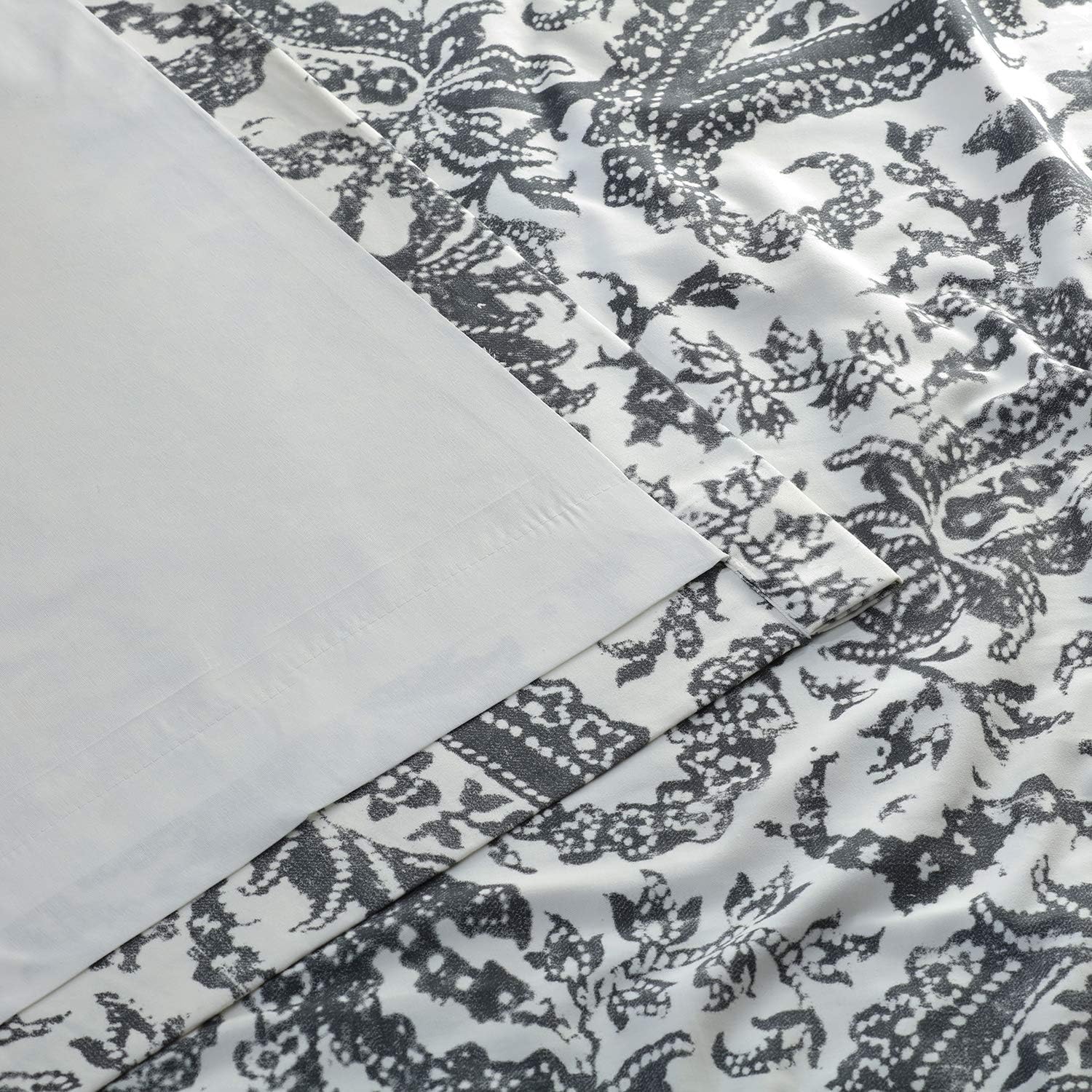 Blасk Frіdау - 70% оƒƒ HPD Half Price Drapes Printed Cotton Curtains For Bedroom 50 X 108 (1 Panel), PRCT-D09D-108, Edina Washed Grey Exсluѕіvе HPD Half Price Drapes Printed Cotton Curtains For Bedroom 50 X 108 (1 Panel), PRCT-D09D-108, Edina Washed Grey