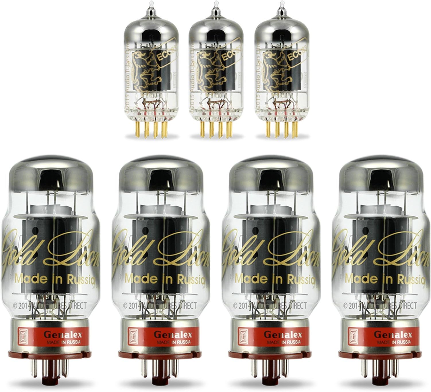 Genalex Gold Lion Tube Upgrade Kit For Mesa Boogie Bass Prodigy Four:88 Amps KT88 ECC83