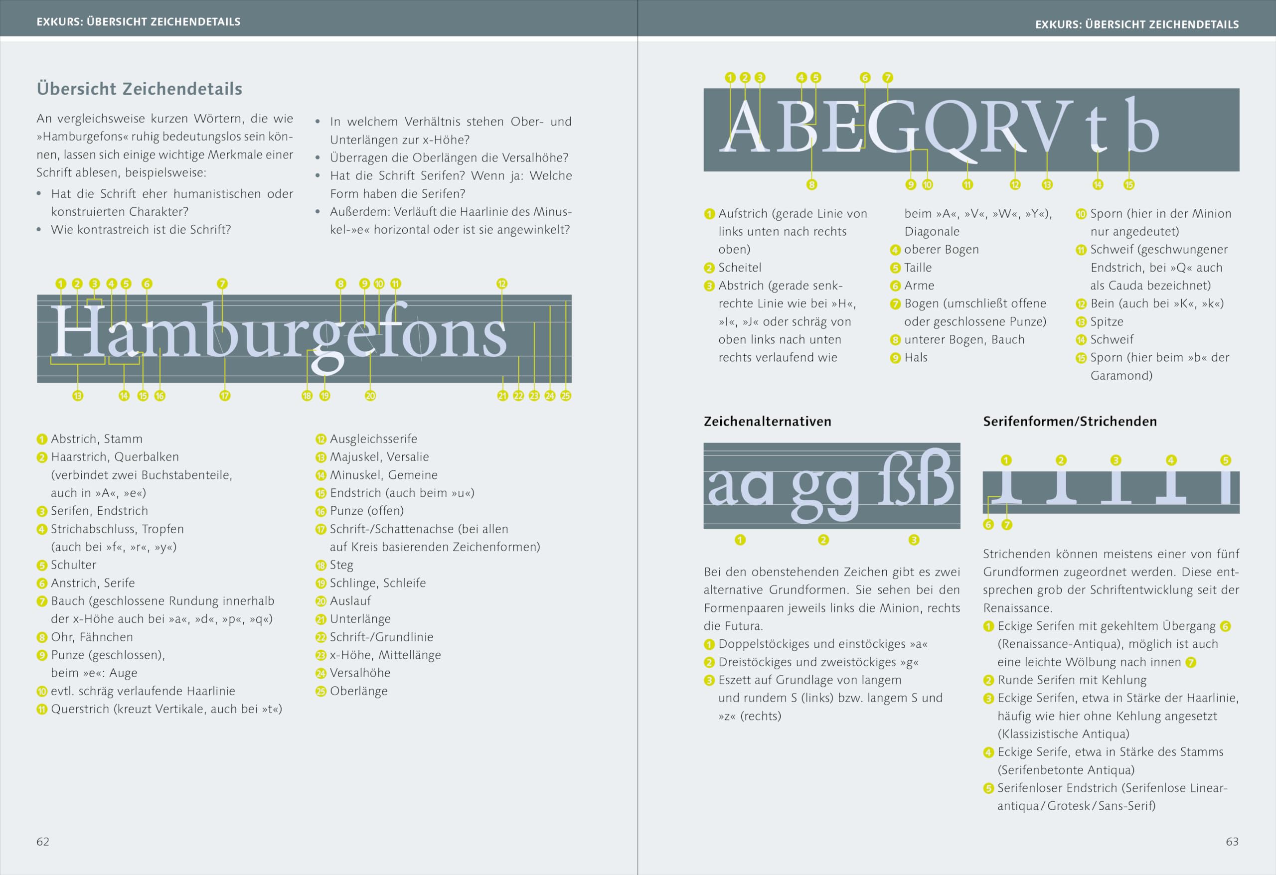 Typografie: Das umfassende Handbuch. Alle Aspekte der Mikro- und Makrotypografie in Print, Web und mobil