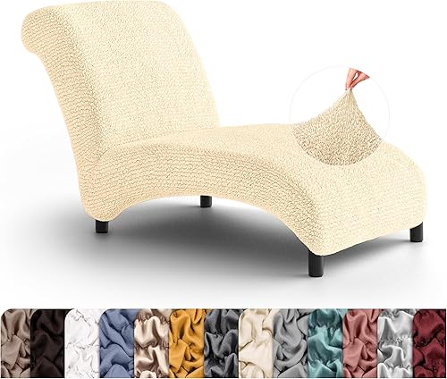 Miniatura 20 de PAULATO BY GA.I.CO. Funda para Chaise Lounge - Fundas para Sofá Lounge - Funda para Silla Lounge - Fundas de Tela - Funda Elástica Ajustada de 1