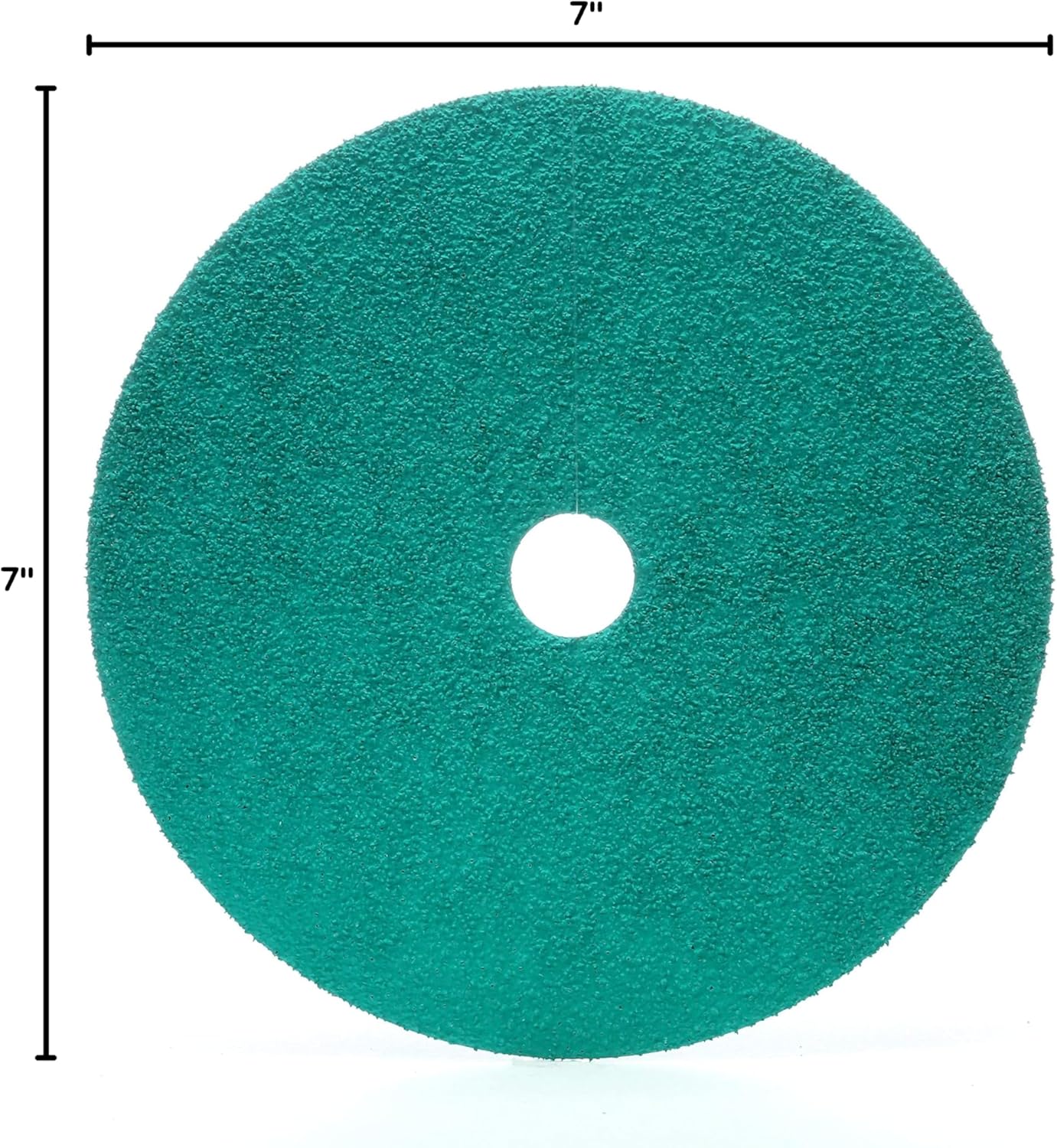 3M Green Corps Fibre Disc, 01921, 7 in x 7/8 in, 50, 20 discs per carton