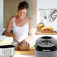 Vista 2 de West Bend Hi-Rise Bread Maker Machine Programmable 12 Programs Including Gluten Free & 3 Loaf Sizes and Crust Colors with Traditionally-Shaped