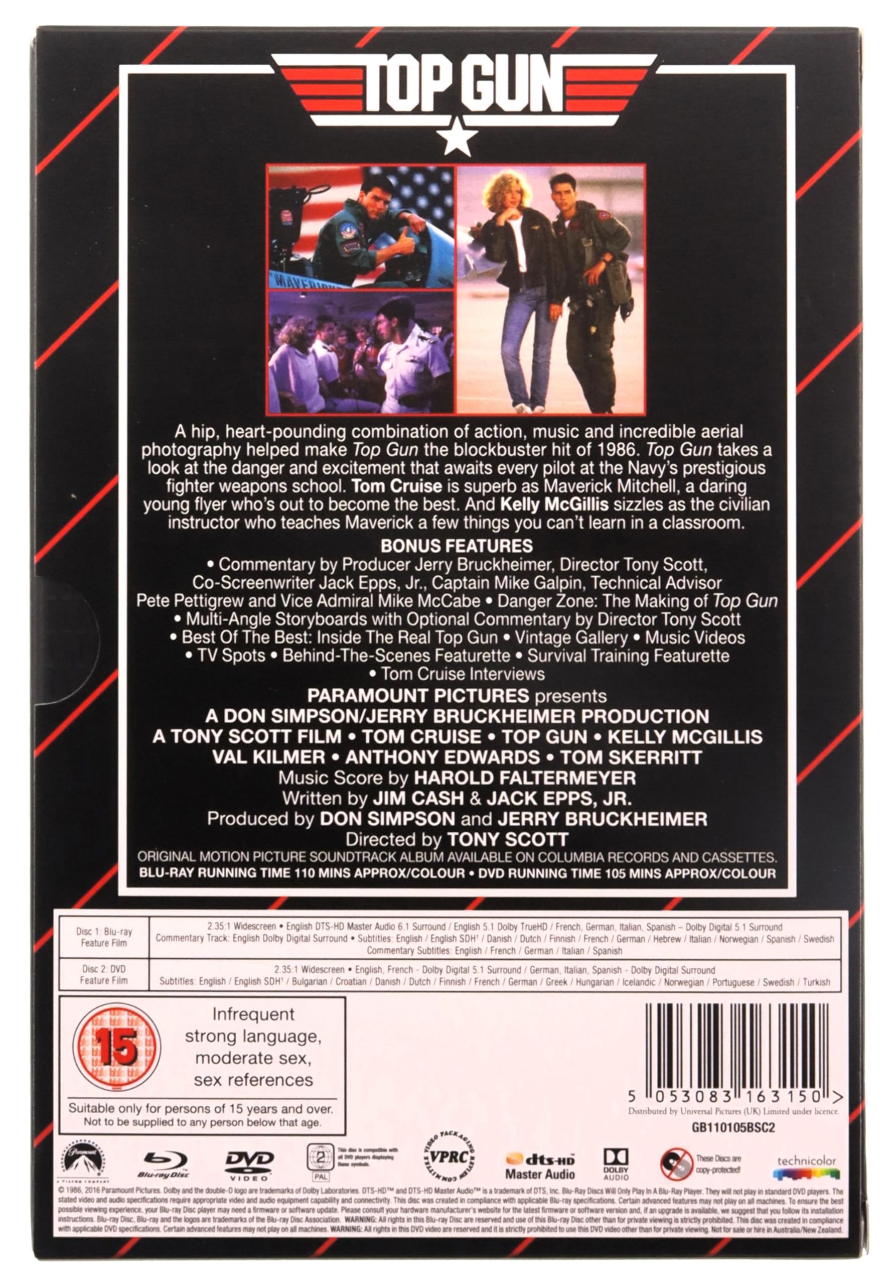 PARAMOUNT PICTURES Top Gun - Limited Edition VHS Collection (UK Import)