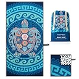 Microfiber Beach Towel Fast Drying, Extra Large 63