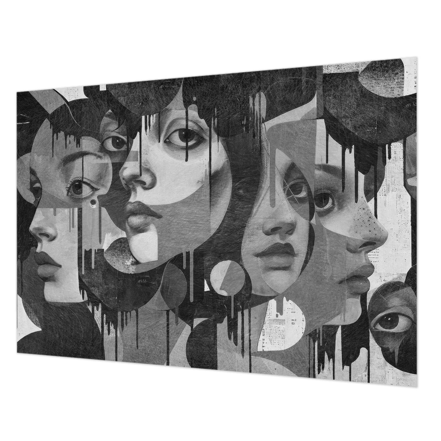Tapisserie intissée 208x146 cm avec colle incluse et pose murale facile Tulup
