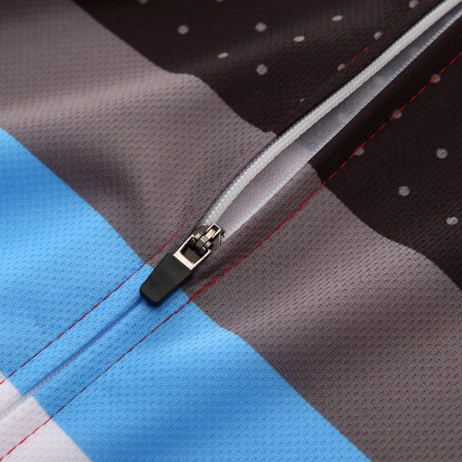 Miniatura 3 de Coconut Ropamo CR - Conjunto de ropa de ciclismo para hombre, de manga larga, con cremallera, bolsillo y babero acolchado 3D