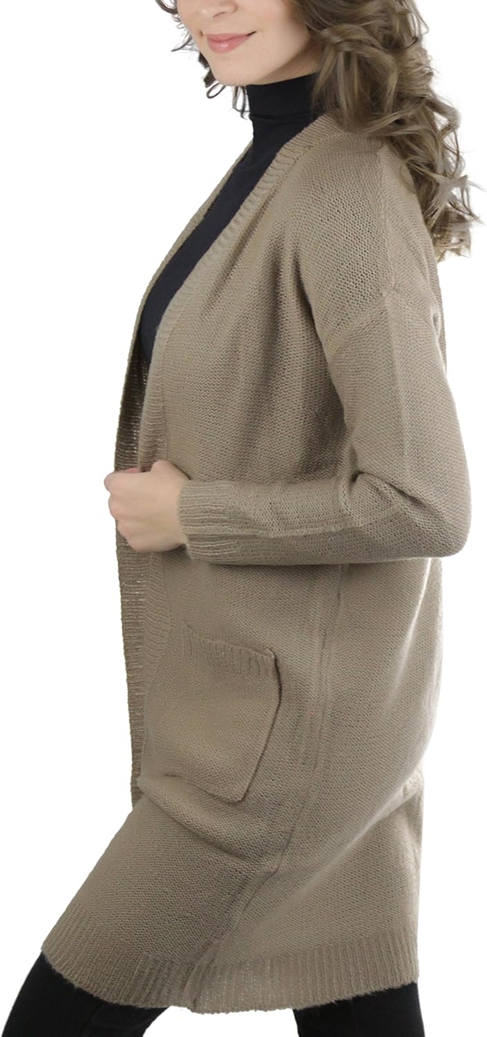 ToBeInStyle Women's Warm Heavy Knit Long Sleeve Cardigans - Image 3