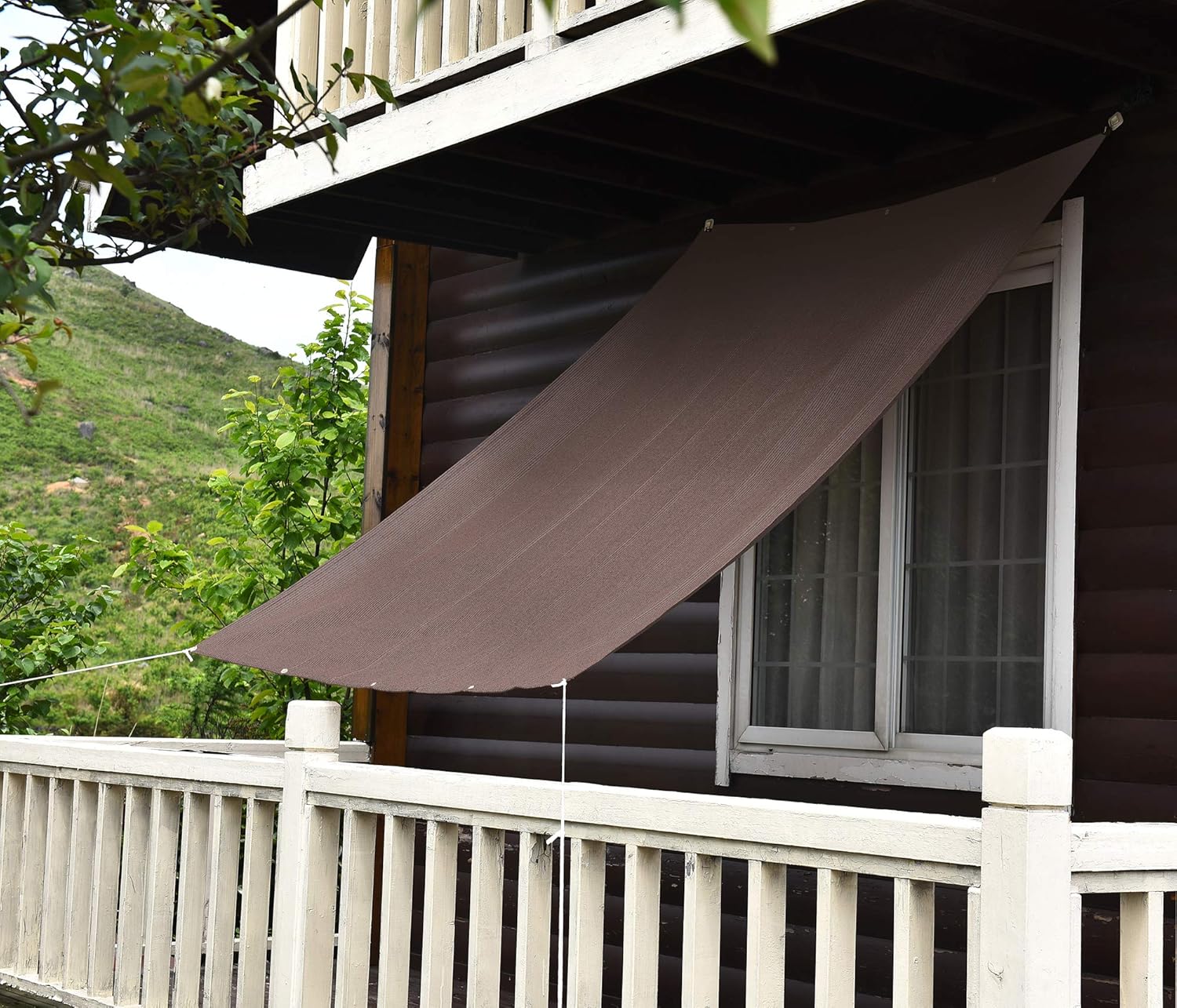 Amazon Co Jp Seasons 日除け シェード オーニング 180 180cm 庭 バルコニー用 モーカ 3年間の安心保証 Diy 工具 ガーデン