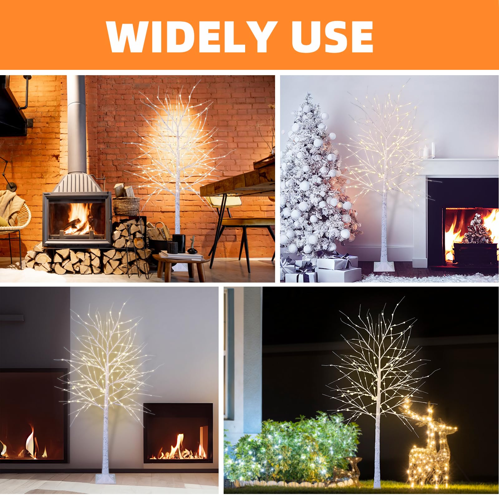 CCLIFE 150cm/180cm/220cm Árbol crezode Navidad Decoracion Led Luces Árbol Función de Memoria Artificial, 8 Efectos De Luces, Blanco Cálido/Blanco Frio,CushHom