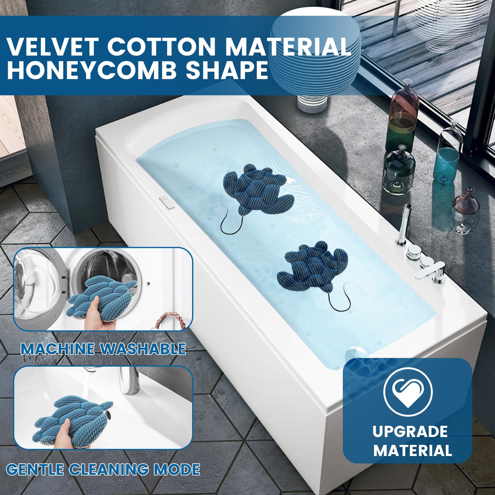 2 Pack Scumbug (tm) Oil-Absorbing Sponge Devours Scum, Slime & Grime From Pools & Spas | Walmart