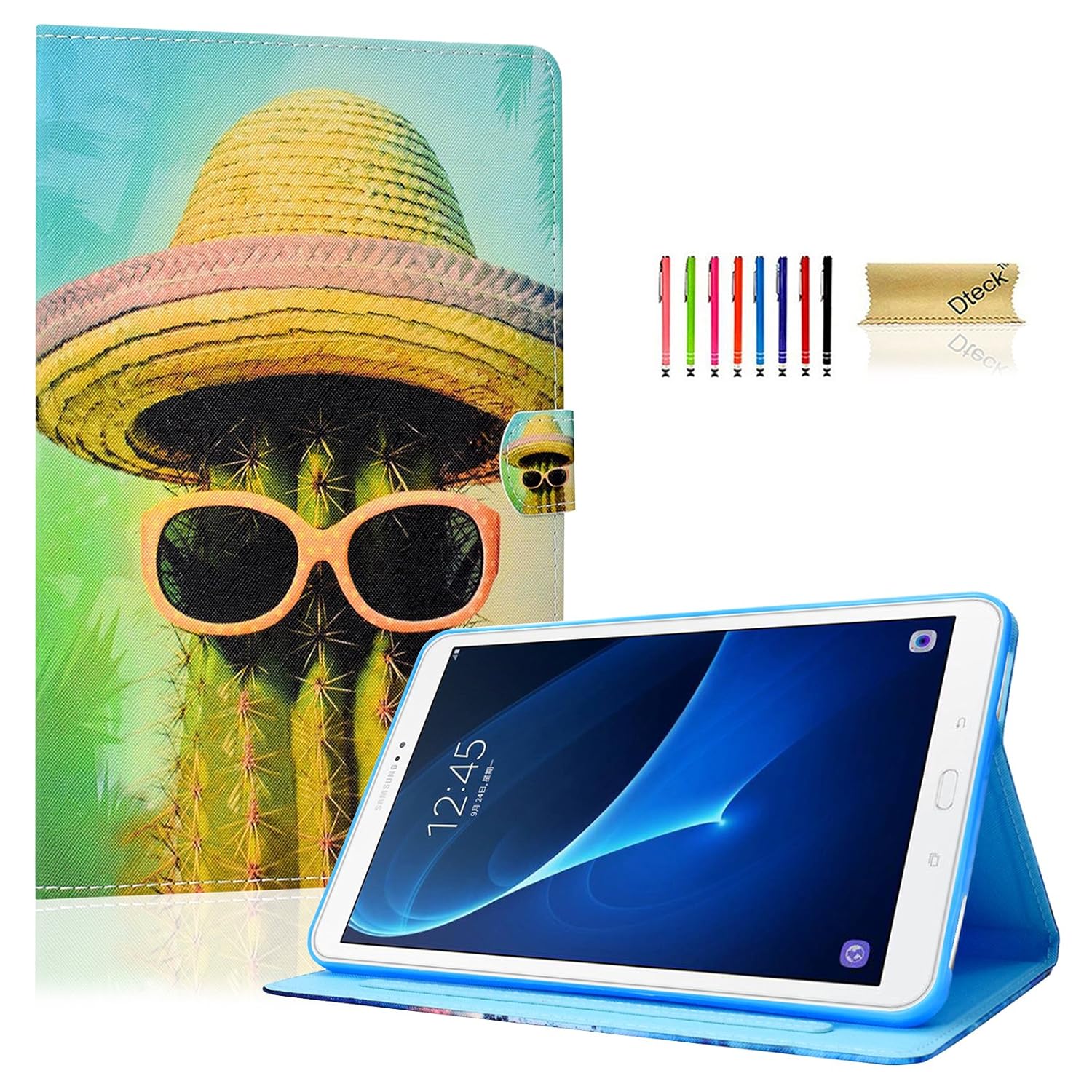 Samsung Galaxy Tab A 10.1 Case, Samsung 10.1 Tablet Case Dteck Flip