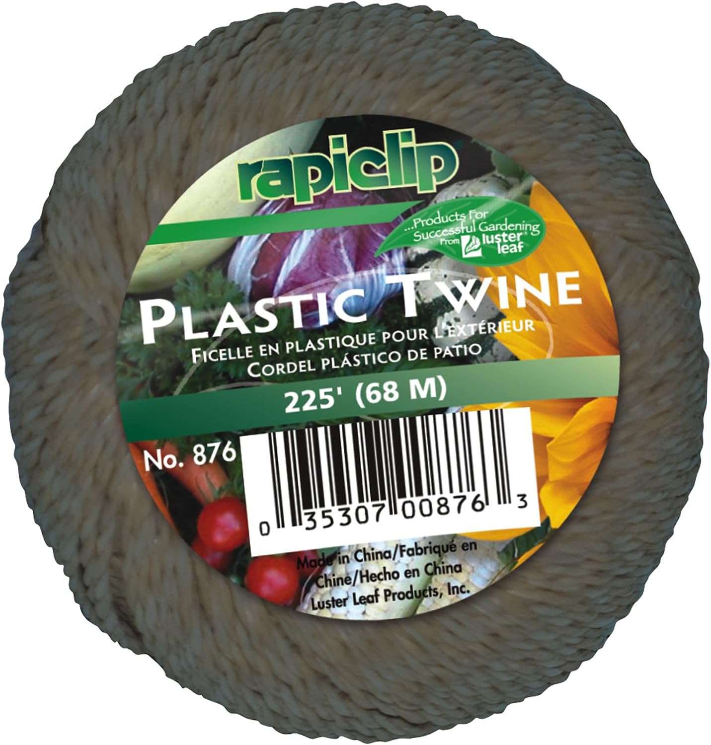 Luster Leaf Rapiclip Spago Da Giardino Per Pomodori - Rotolo Verde 243,8 M - Modello 875 - 4
