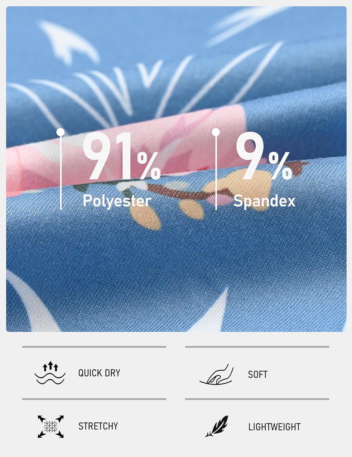 JINSHI Women's Pajamas Set Short Sleeve Top and Capri Pants Lightweight Sleepwear Comfy Pjs Lounge Set with Pockets - Image 7