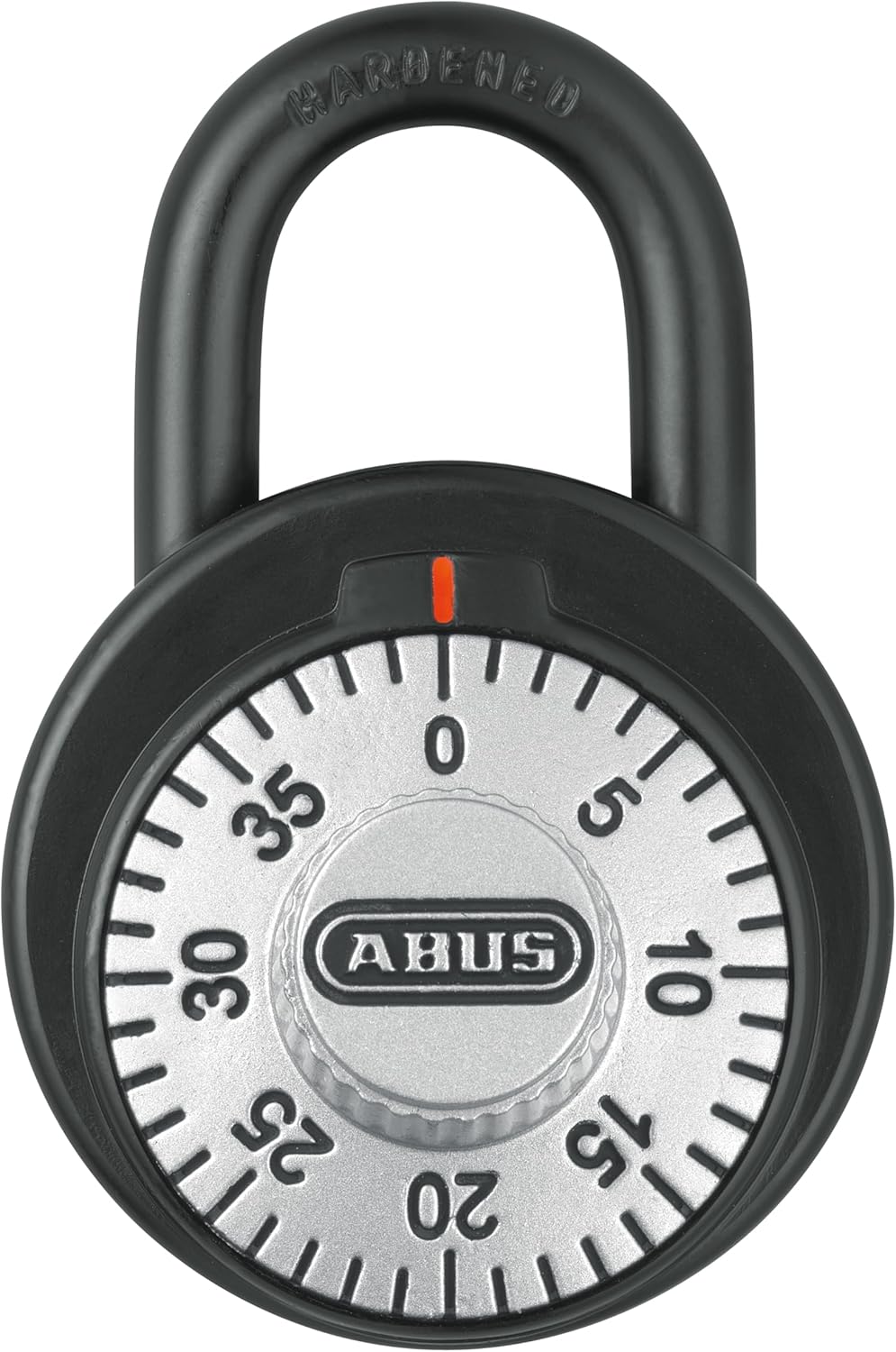 ABUS 78/50 Combination Padlock for Gym, Locker, School, 9/32 inch (7.14mm) Shackle Diameter (Silver, 1)
