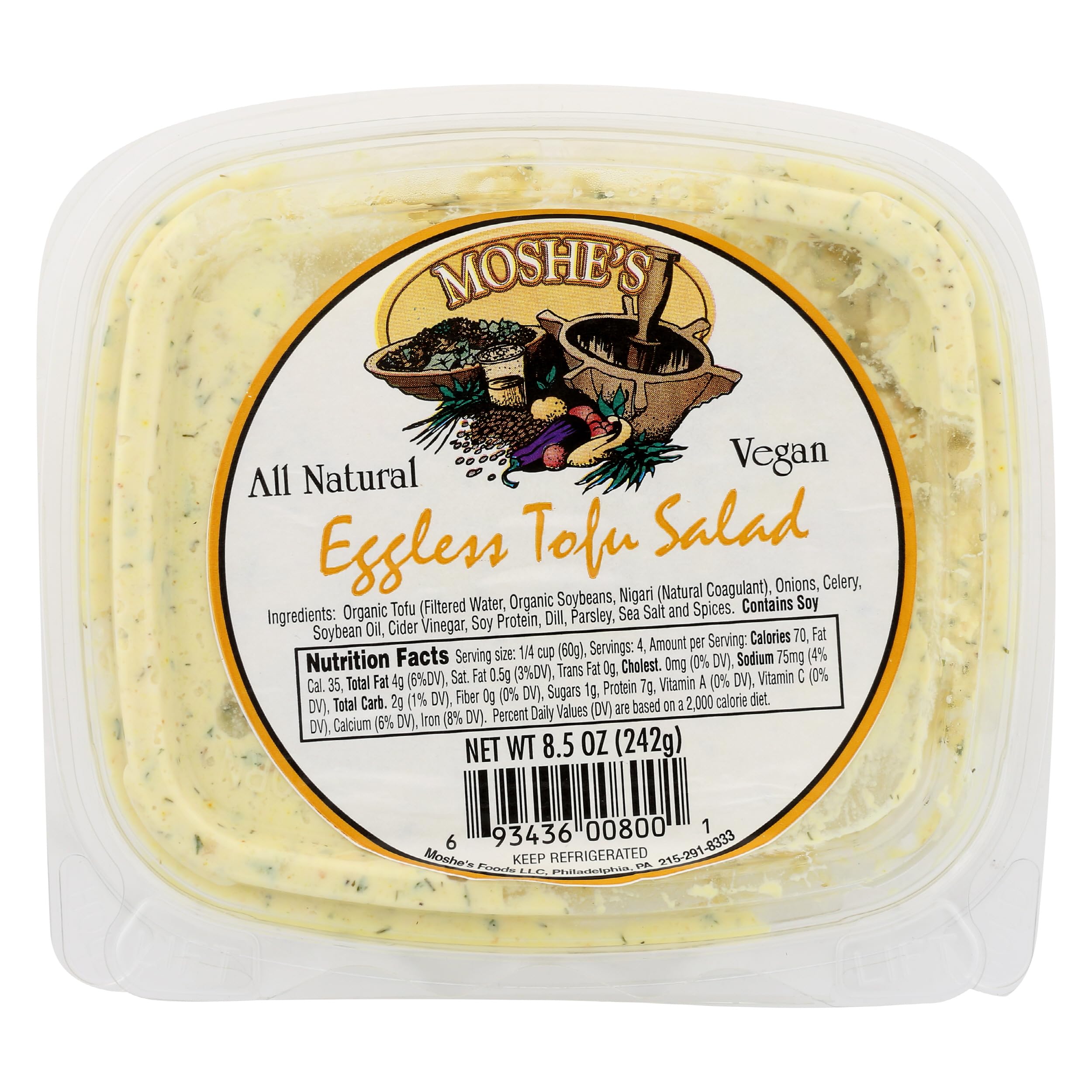 Salad Tofu Eggless, 8.5 Ounce | Grocery Pickup & Delivery | Whole