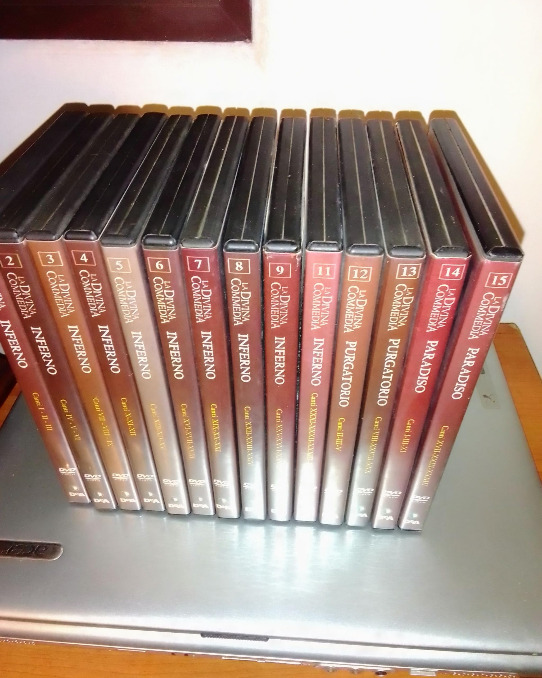 La Divina Commedia 15 Dvd