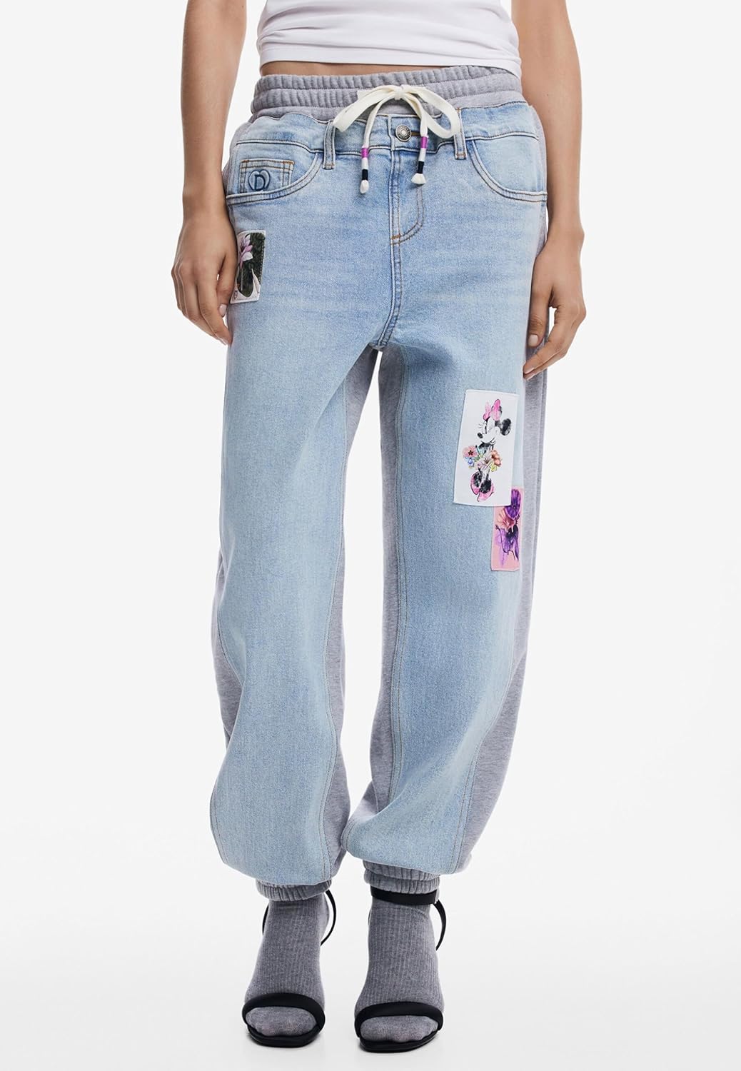 Desigual Women's Minnie Mouse™ Jogger Jeans