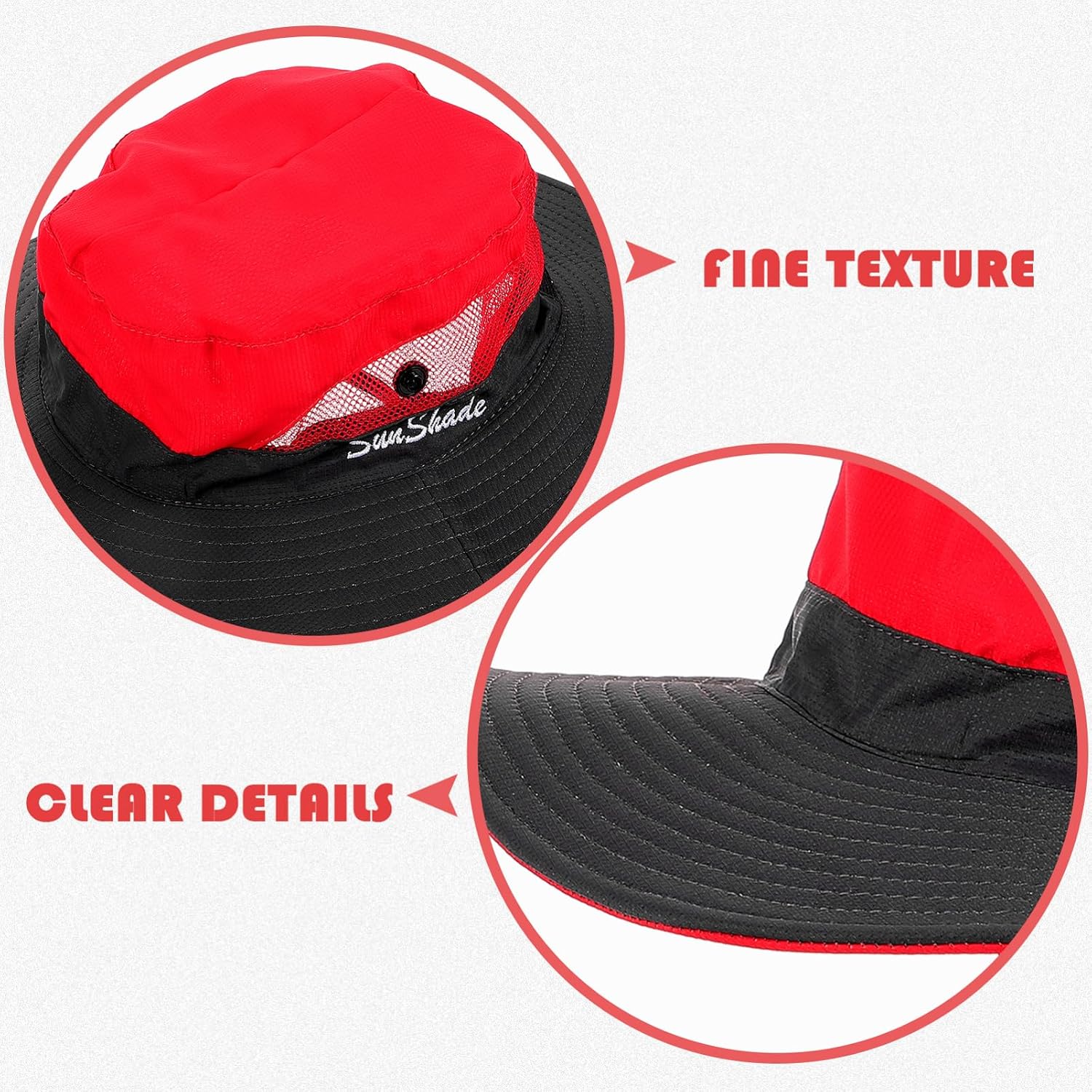 VALICLUD Bucket Hat Outdoor Sun Hat Cooling Breathable Mountaineering Sun Visor s for Men s