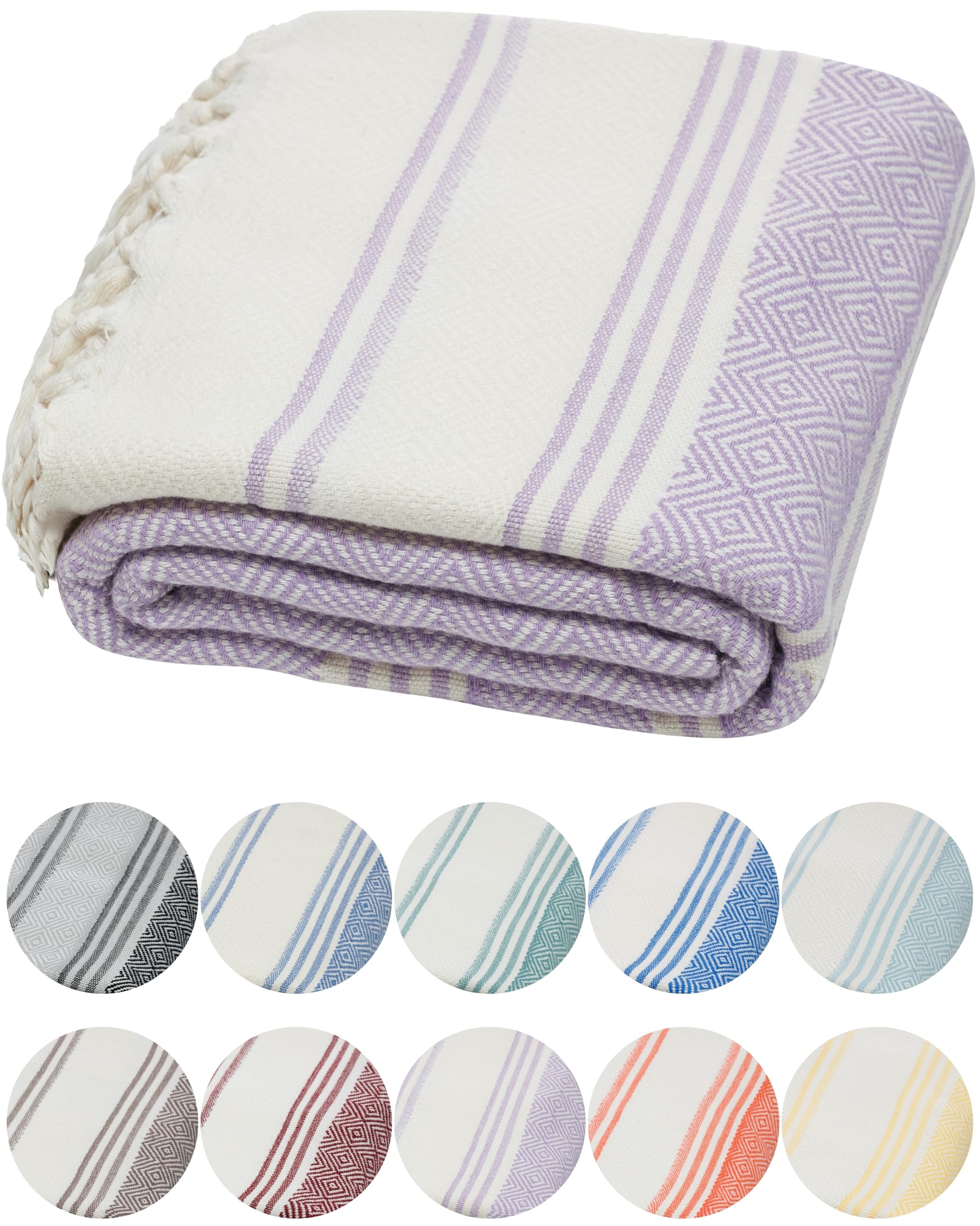 Organic Cotton Turkish Towel - Sage Green -25 Organic Cotton Turkish Towel - Sage Green -25