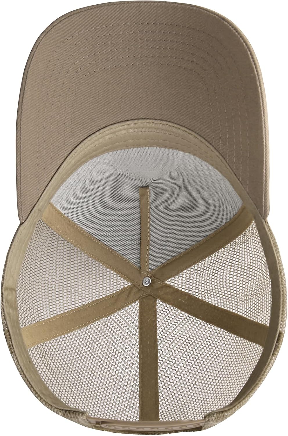 BASSDASH Trucker Hat Embroidered Patch Adjustable Baseball Cap Mesh Back Fishing Hat