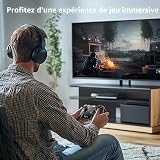 YOCOWOCO Adaptateur Audio Sans Fil Bluetooth 5.2 pour Xbox One, Xbox Series X|S et Elite 2, Adaptateur Micro pour Xbox avec Écran, Supporte la Basse Latence - 8