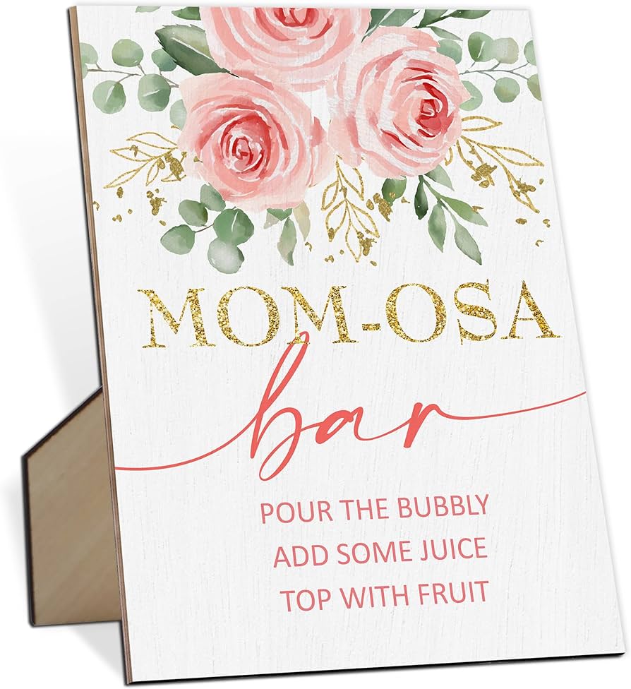 Amazon.com: Mom-osa Bar Baby Shower Sign, Pink Floral Gender Neutral Tabletop Sign With Stand, Wooden Game Sign for Baby Shower Mom Birthday Mother's Day Decor, Gender Reveal Party Favors Supplies-MQ405 : Home amazon-com-mom-osa-bar-baby-shower-sign-pink-floral-gender-neutral-tabletop-sign-with-stand-wooden-game-sign-for-baby-shower-mom-birthday-mother-s-day-decor-gender-reveal-party-favors-supplies-mq405-home