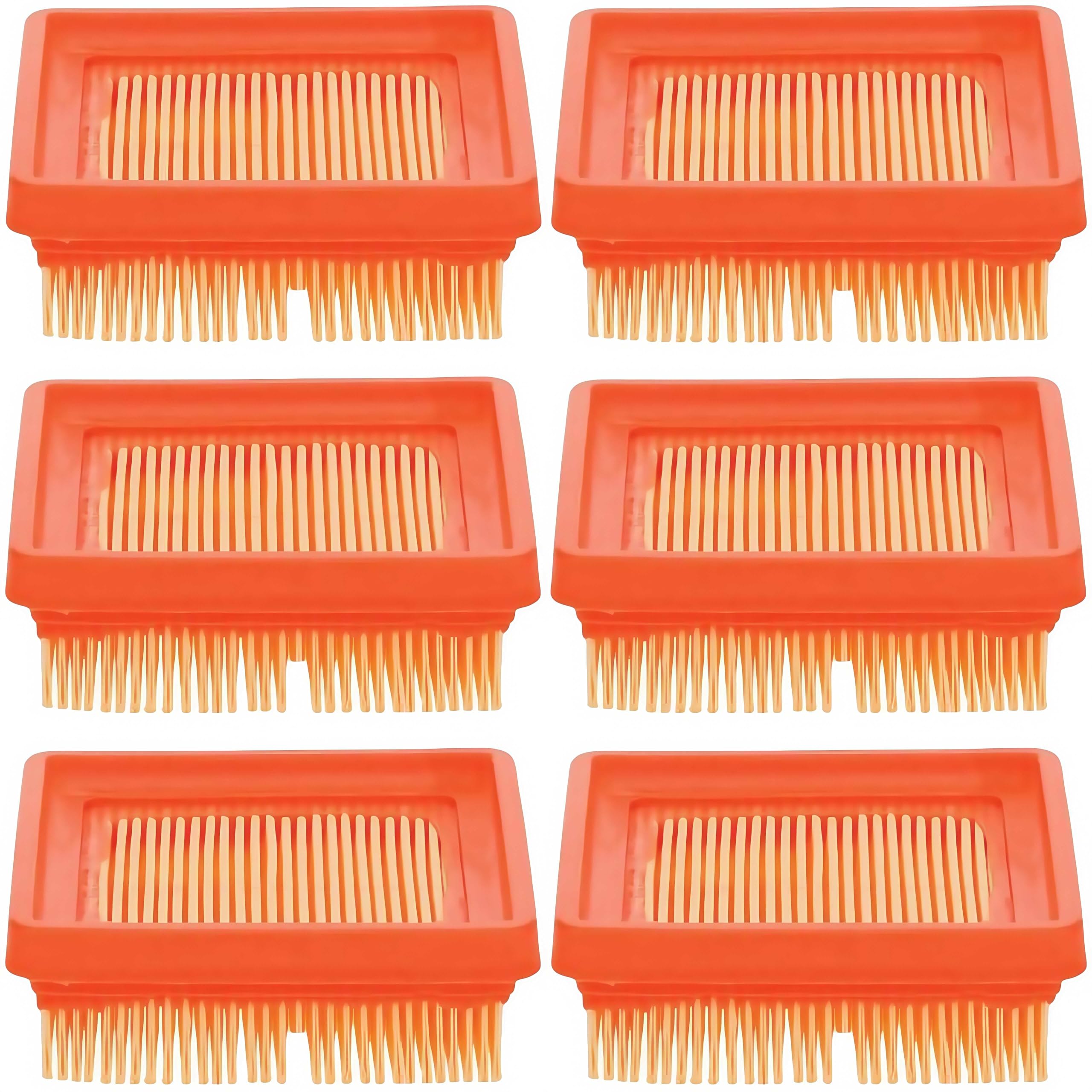 6pcs 4180 141 0300 Air Filter Fits for Stihl FS91R FS91 HT102 BT131 FS111 HT133 FS131R FS89 FS89R KM91R KM131 FS311 FC96 String Trimmer Brushcutter