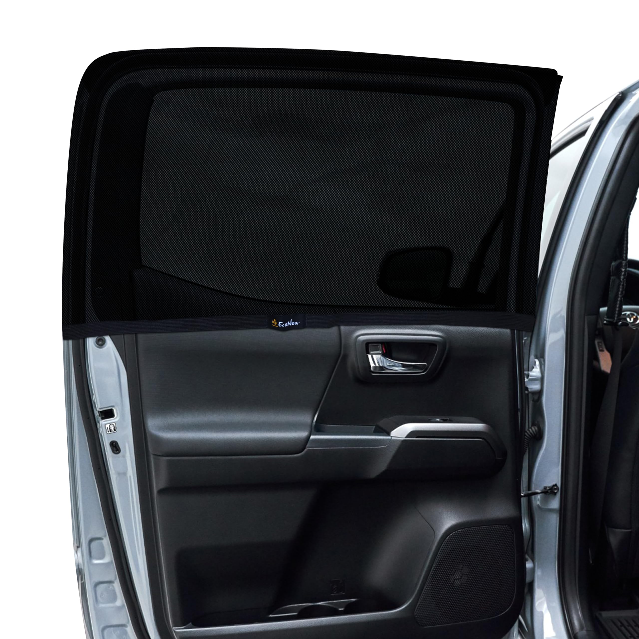 Photo 1 of EcoNour Car Rear Window Sun Shades Compatible for Toyota Tacoma 2 Pack