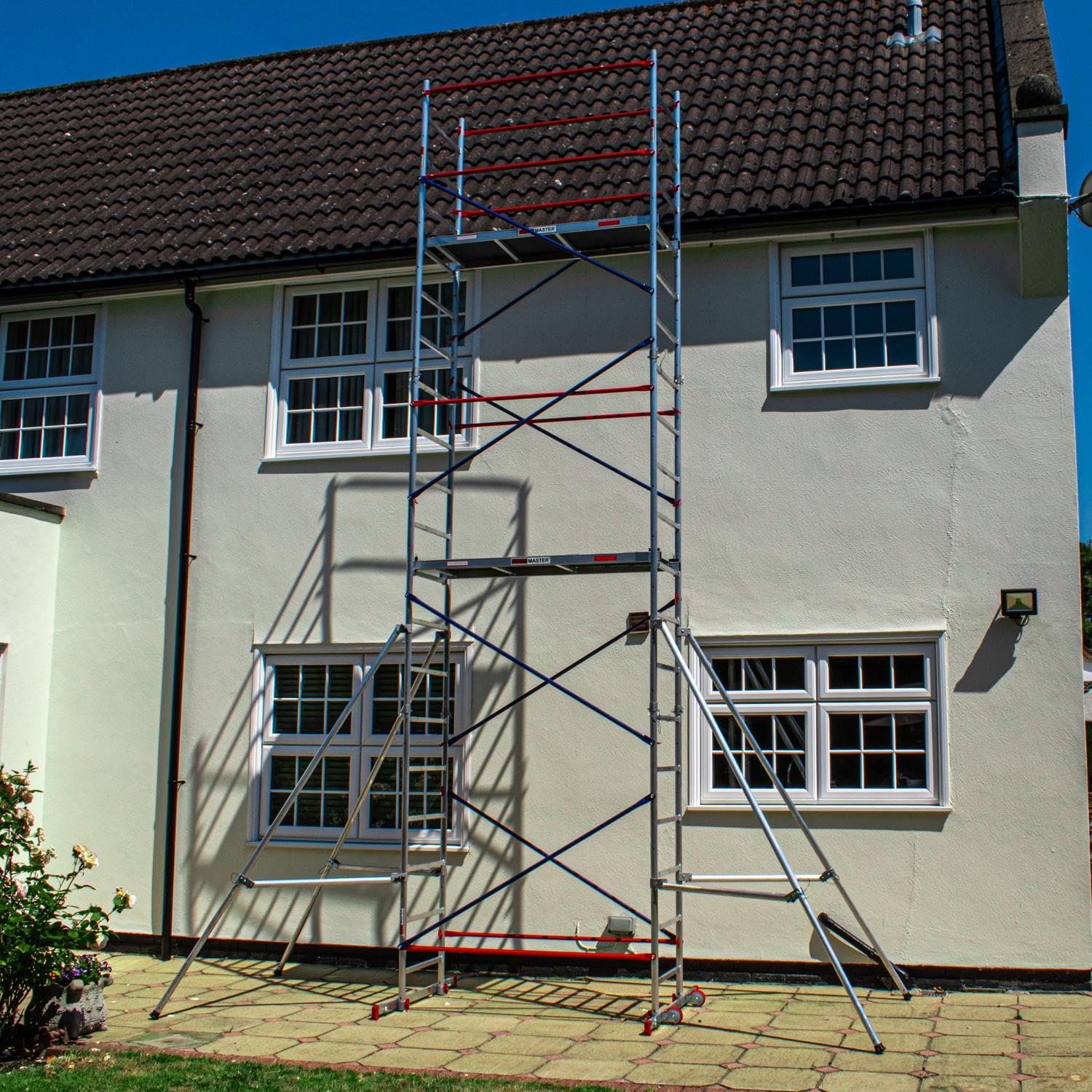 (7M) Diy Scaffold Tower - Home Master Aluminium Towers 5060804350034