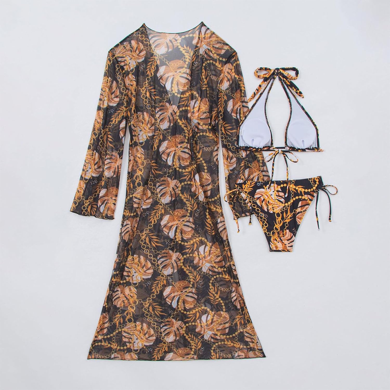 Womens Cardigan Cover up 2026 Summer Beach Long Maxi Swimsuit Trendy Vacation Fashion Clothing Boho Coverup for Women - Image 5