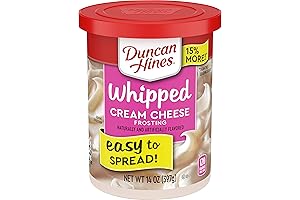 Duncan Hines Whipped Cream Cheese Frosting, 14 Oz