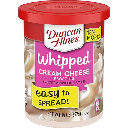 Duncan Hines Whipped Cream Cheese Flavored Frosting, Easter Baking, 14