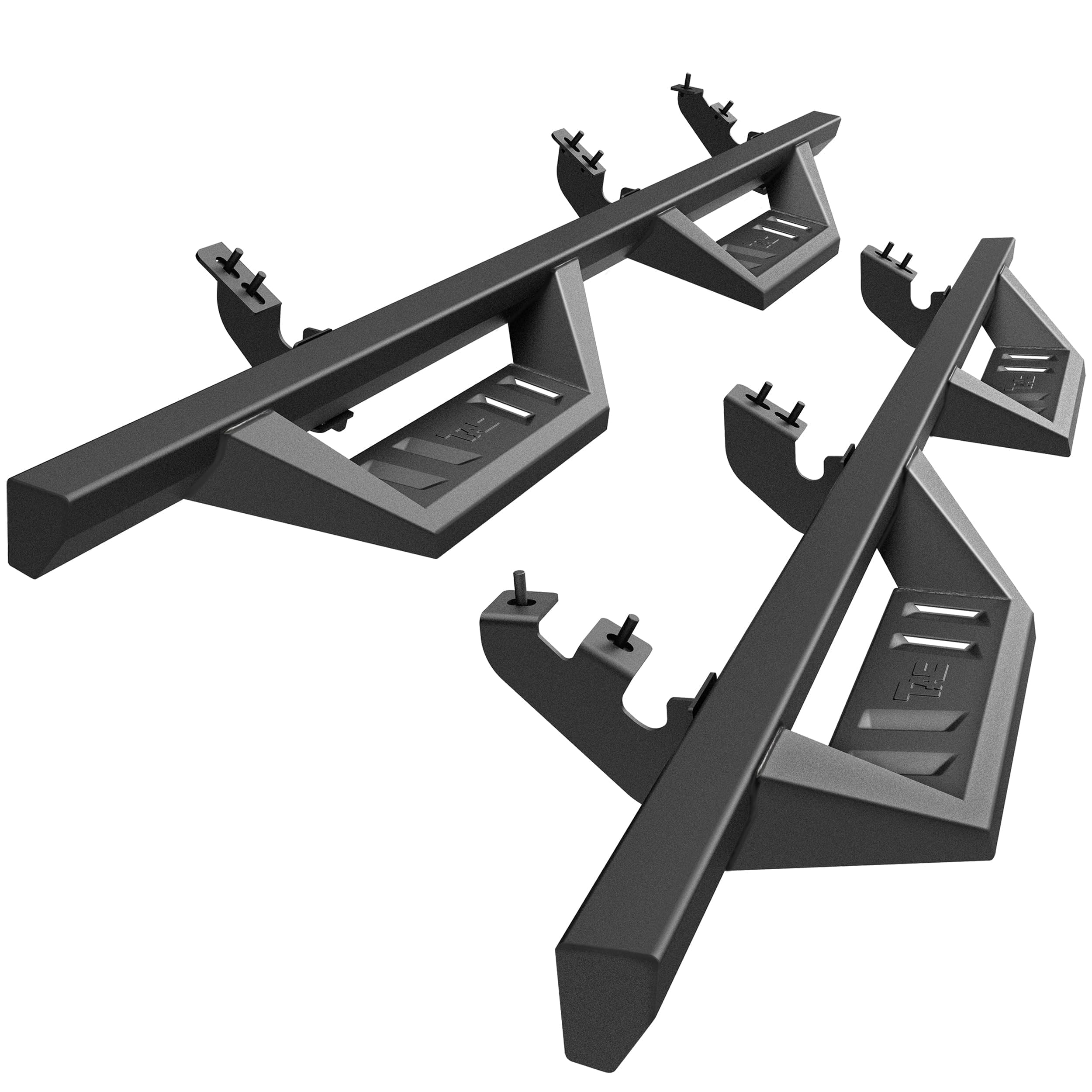 TAC Sidewinder Running Boards Fit 2024-2026 Tacoma Double Cab (Incl. Hybrid Model) 4” Drop Side Step Nerf Bar Rocker Slider Off Road Pickup Truck