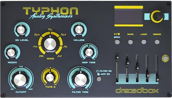 Dreadbox Typhon Desktop Monophonic Analog Synthesizer