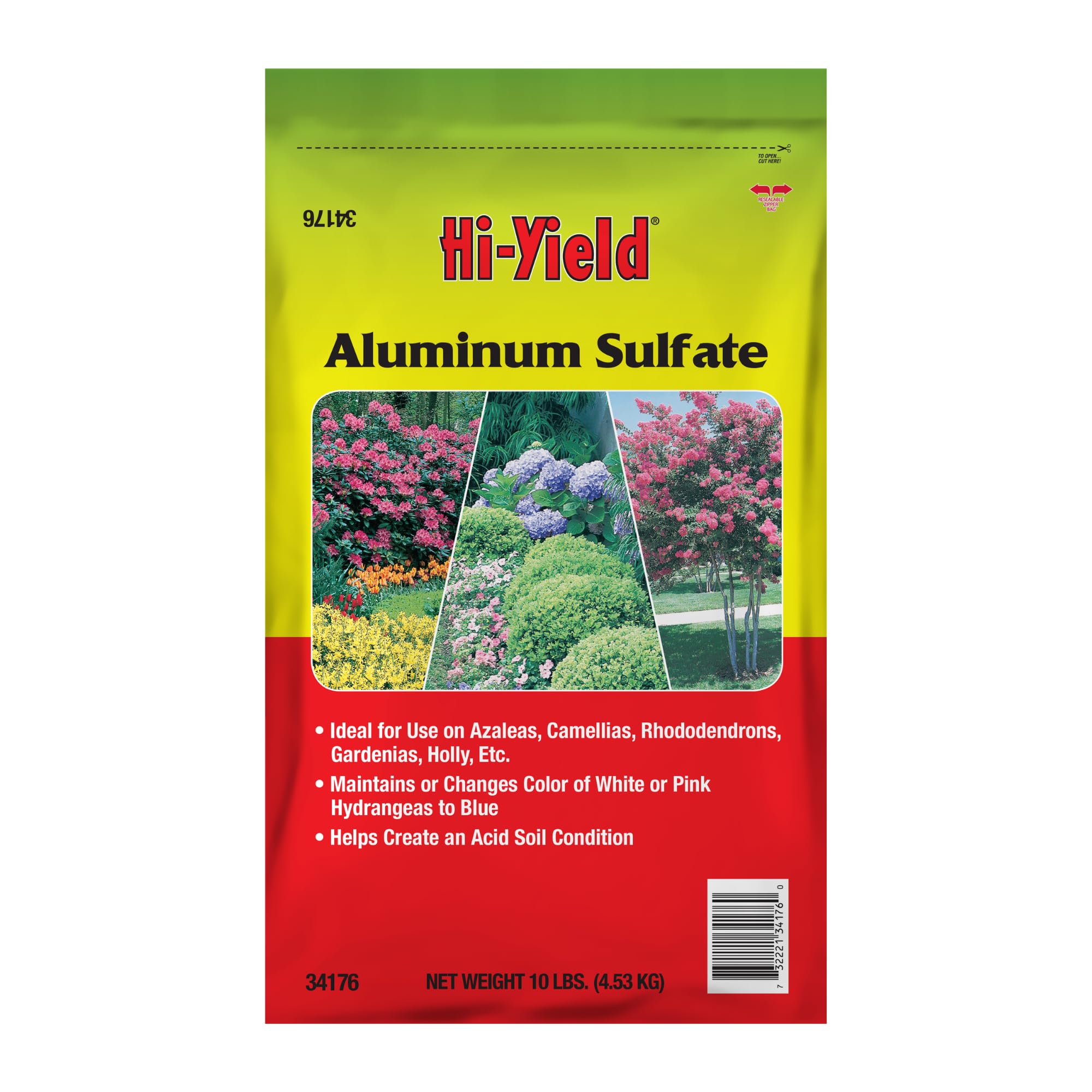 Hi-Yield (34176) Aluminum Sulfate (10 lbs.)