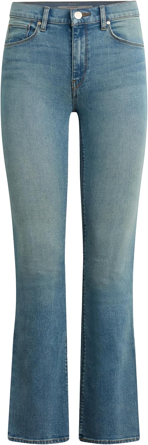 Hudson Womens Nico Mid-Rise Bootcut Barefoot Jean - Image 7