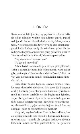 Merhum Mattia Pascal