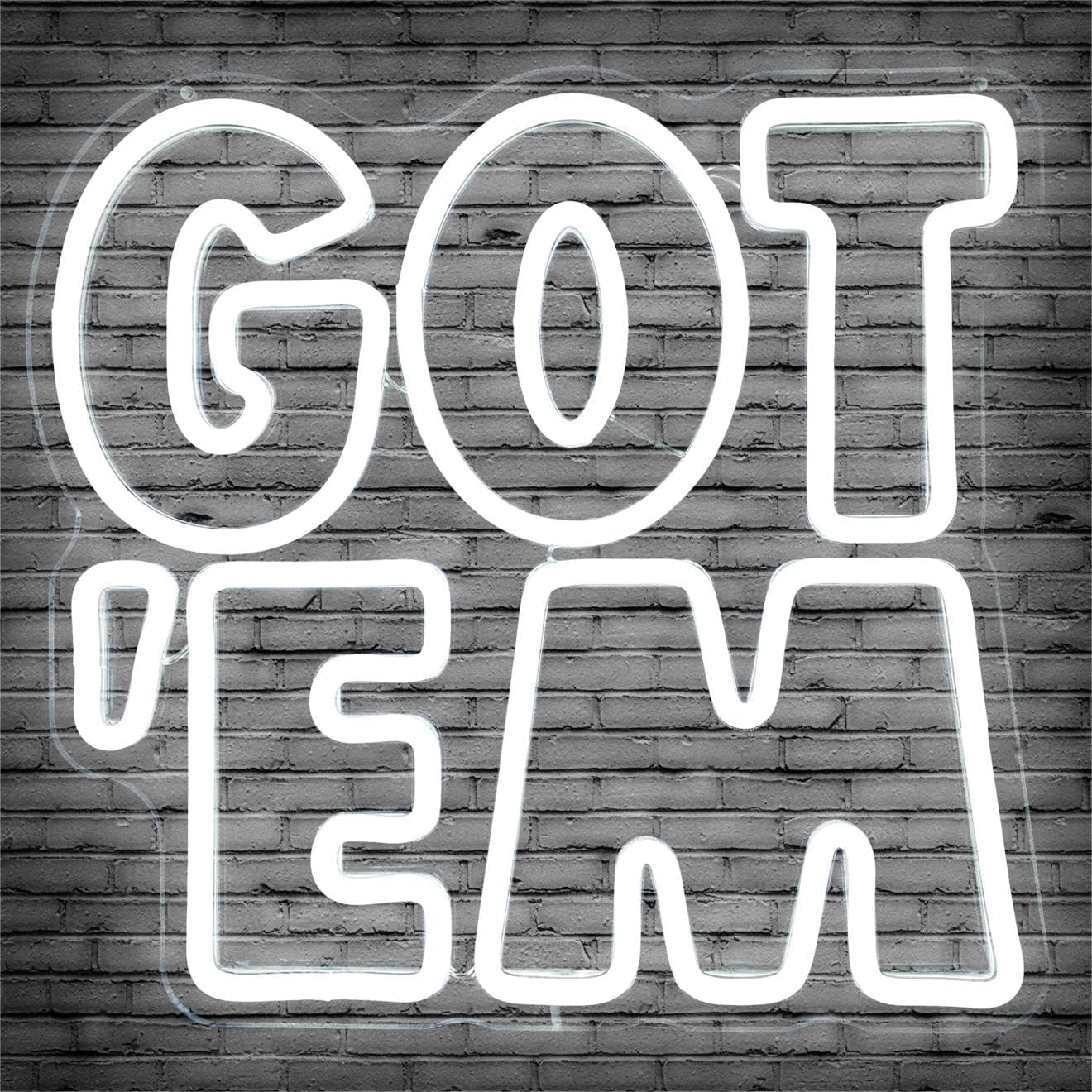 Got'E Neon Sign Dimmable Sneakerhead Led Neon Sign Sneaker Room Wall Decor Neon Light Sign Light Up Signs for Wall Decor Shoe Store Sports Room Decor Gift Living Room Bedroom(white)