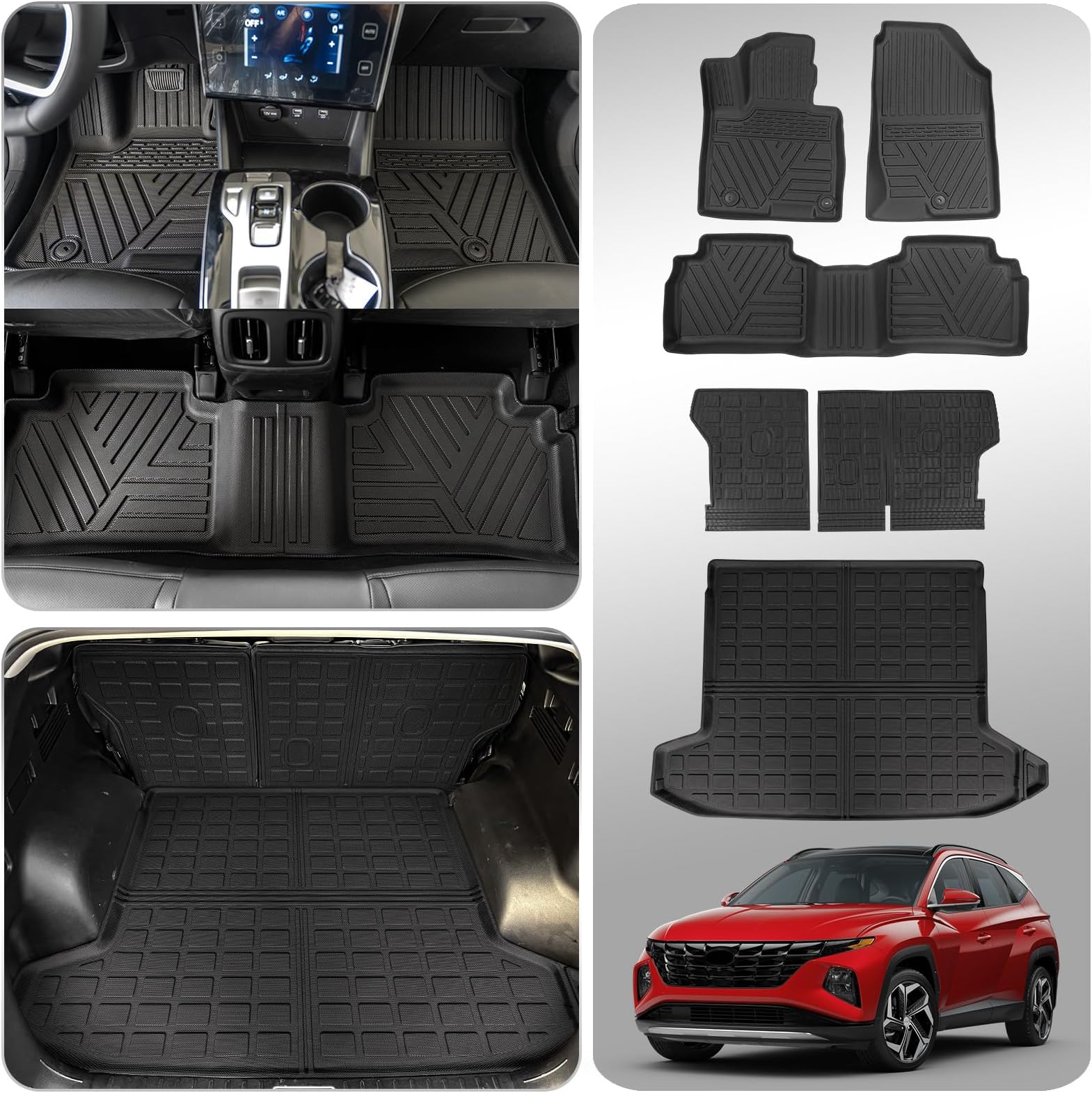 Amazon.com: Thinzyou Floor Mats Compatible with 2022 2023 2024 2025 ...