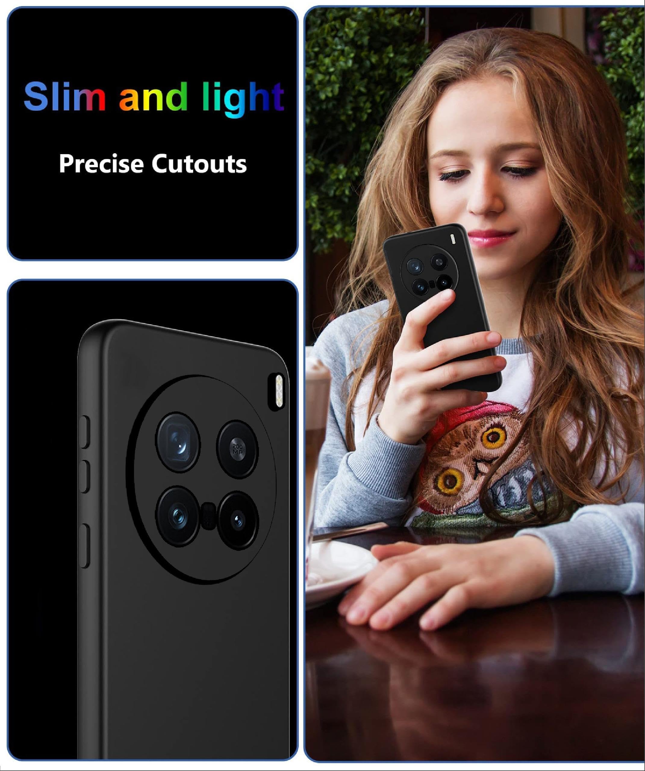 GIOPUEY Handyhülle Für VIVO X200 Pro – Hartes PC-Case, Transluzent, Stoßfest & Anti-fingerabdruck