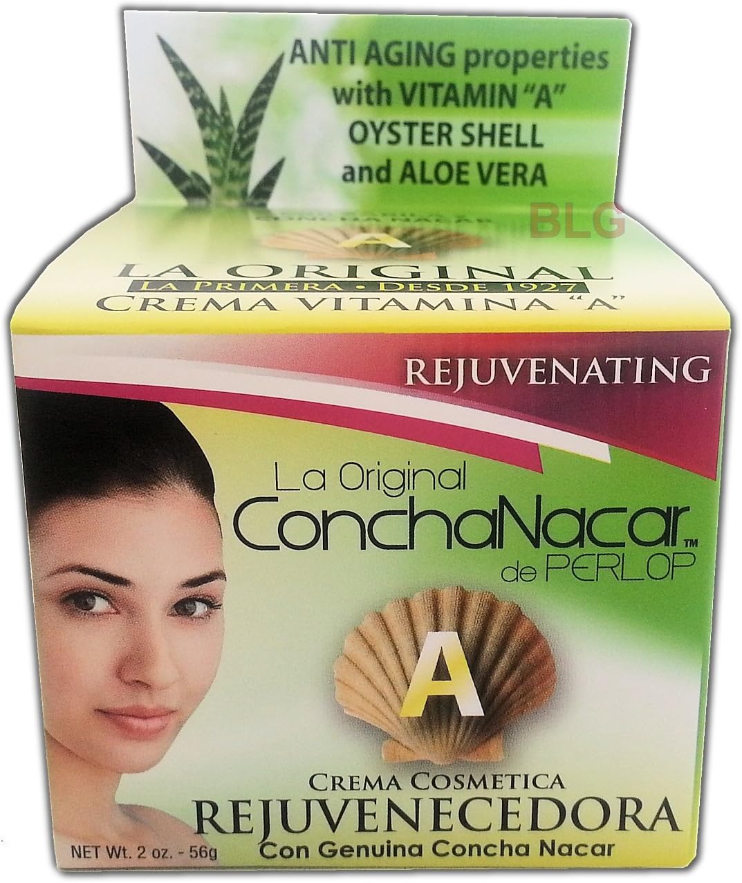 Concha Nacar De Perlop Vitamin A Cream, 2oz