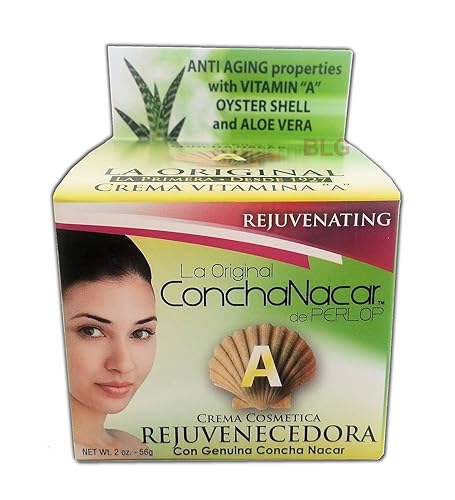 Concha Nacar de perlop crema de vitamina A 2oz